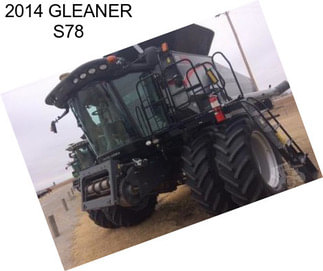 2014 GLEANER S78