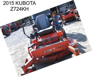 2015 KUBOTA Z724KH