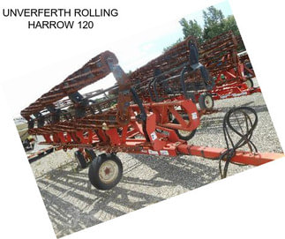 UNVERFERTH ROLLING HARROW 120