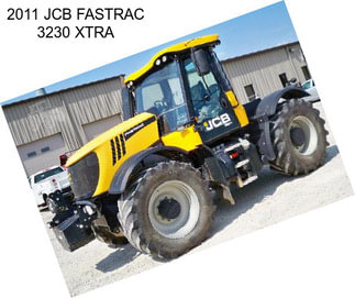 2011 JCB FASTRAC 3230 XTRA