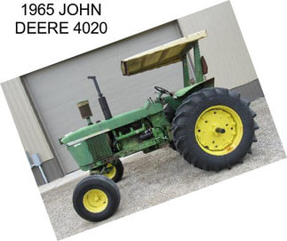 1965 JOHN DEERE 4020