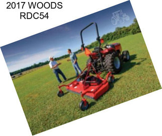 2017 WOODS RDC54