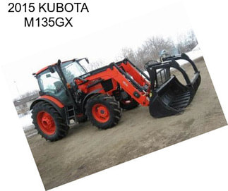 2015 KUBOTA M135GX