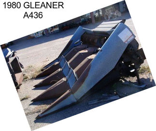 1980 GLEANER A436