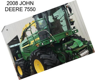 2008 JOHN DEERE 7550