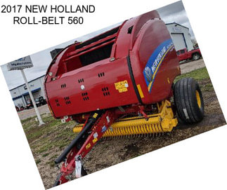 2017 NEW HOLLAND ROLL-BELT 560