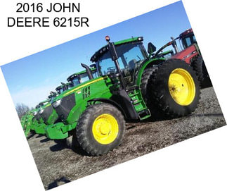 2016 JOHN DEERE 6215R