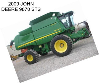 2009 JOHN DEERE 9870 STS