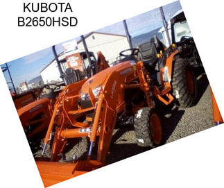 KUBOTA B2650HSD