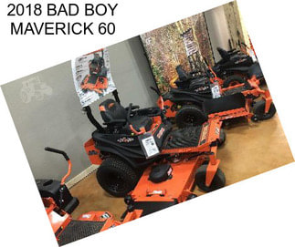 2018 BAD BOY MAVERICK 60