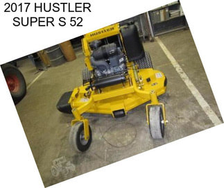 2017 HUSTLER SUPER S 52