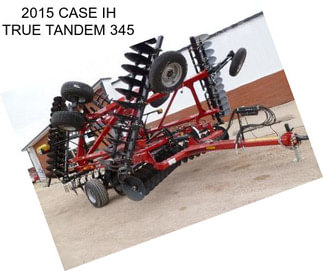 2015 CASE IH TRUE TANDEM 345