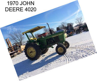 1970 JOHN DEERE 4020