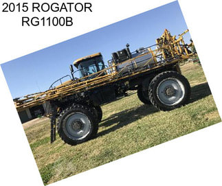 2015 ROGATOR RG1100B