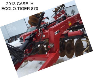 2013 CASE IH ECOLO-TIGER 870