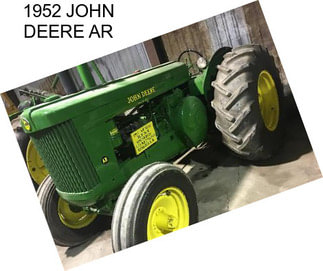 1952 JOHN DEERE AR