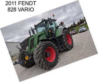 2011 FENDT 828 VARIO