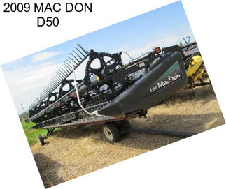 2009 MAC DON D50