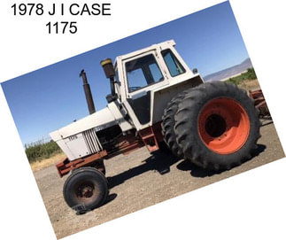 1978 J I CASE 1175