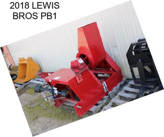 2018 LEWIS BROS PB1