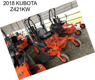 2018 KUBOTA Z421KW