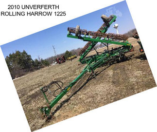 2010 UNVERFERTH ROLLING HARROW 1225