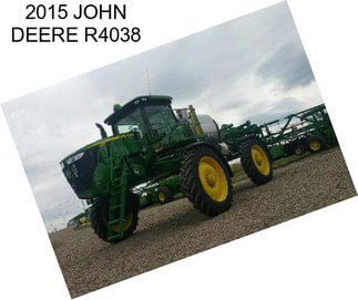 2015 JOHN DEERE R4038