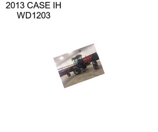 2013 CASE IH WD1203