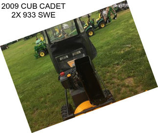 2009 CUB CADET 2X 933 SWE