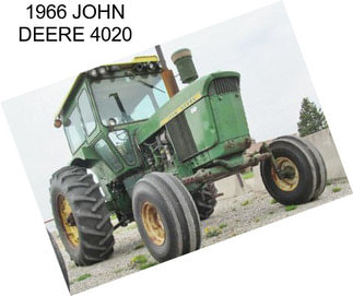 1966 JOHN DEERE 4020