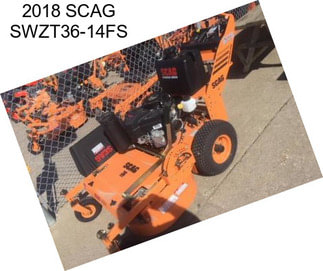 2018 SCAG SWZT36-14FS