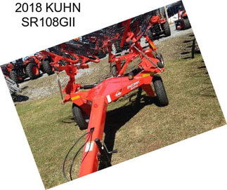 2018 KUHN SR108GII