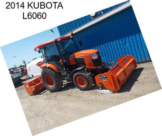 2014 KUBOTA L6060