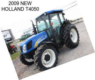 2009 NEW HOLLAND T4050