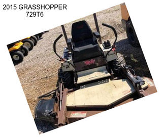 2015 GRASSHOPPER 729T6