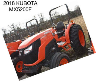 2018 KUBOTA MX5200F