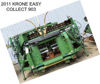 2011 KRONE EASY COLLECT 903