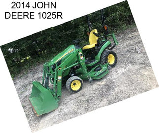 2014 JOHN DEERE 1025R