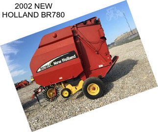 2002 NEW HOLLAND BR780