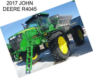 2017 JOHN DEERE R4045