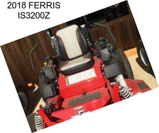 2018 FERRIS IS3200Z