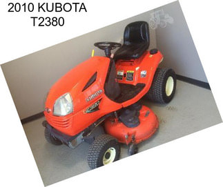 2010 KUBOTA T2380