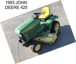 1993 JOHN DEERE 425