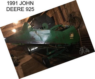 1991 JOHN DEERE 925