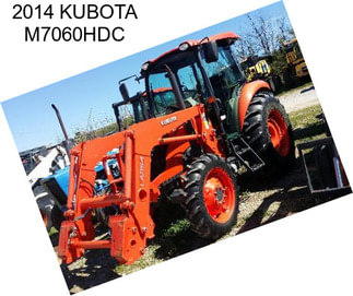 2014 KUBOTA M7060HDC