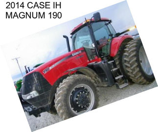 2014 CASE IH MAGNUM 190