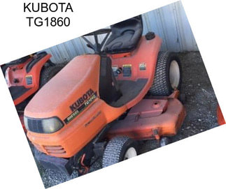 KUBOTA TG1860