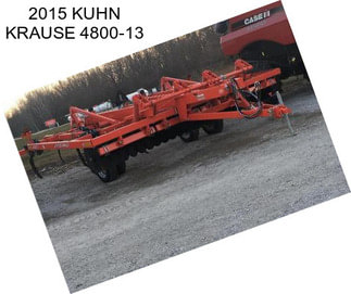 2015 KUHN KRAUSE 4800-13