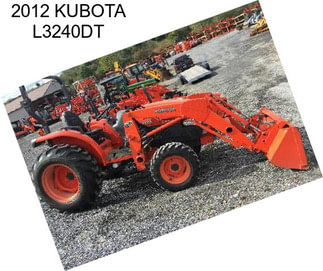 2012 KUBOTA L3240DT