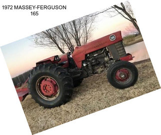 1972 MASSEY-FERGUSON 165